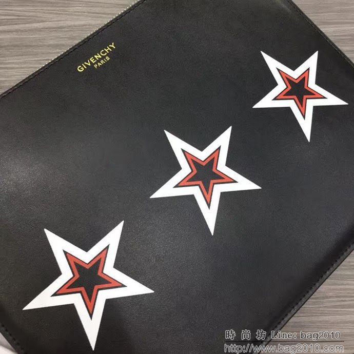 GlVENCHY紀梵希 2018最新 熱賣款式 專櫃品質 頂級進口牛皮 原版五金 拉鏈手包 091888  tsg1095